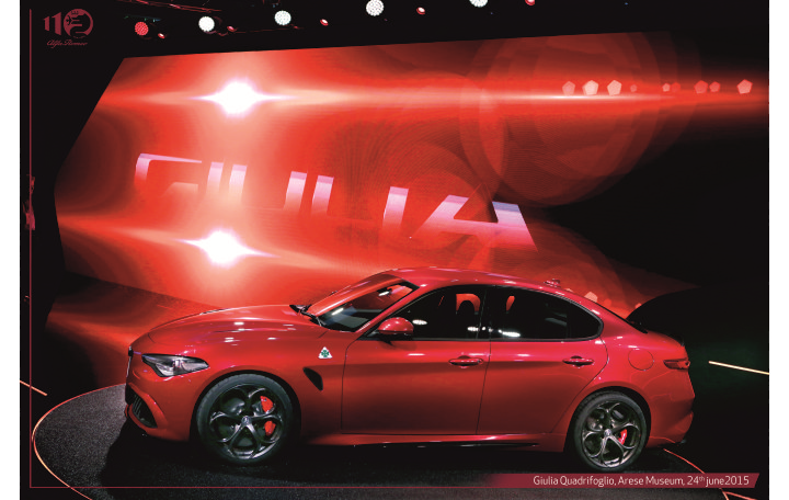 Lançamento do Alfa Giulia
