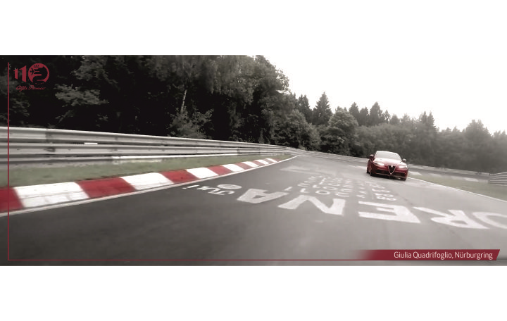 Giulia em Nürburgring