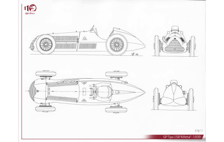 GP Tipo 158 “Alfetta”---1939